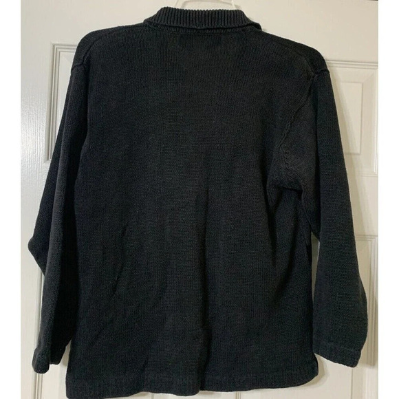 Vintage Victoria Harbour Cat Themed Cardigan Sweater Size S (Q4) - Picture 5 of 6